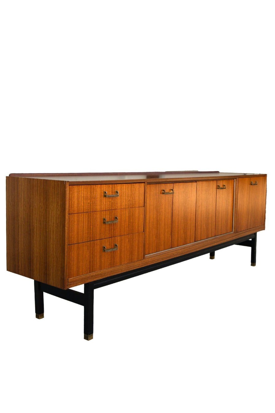 Home Burning Torch | 1950'S Long Teak Sideboard By D Gomme