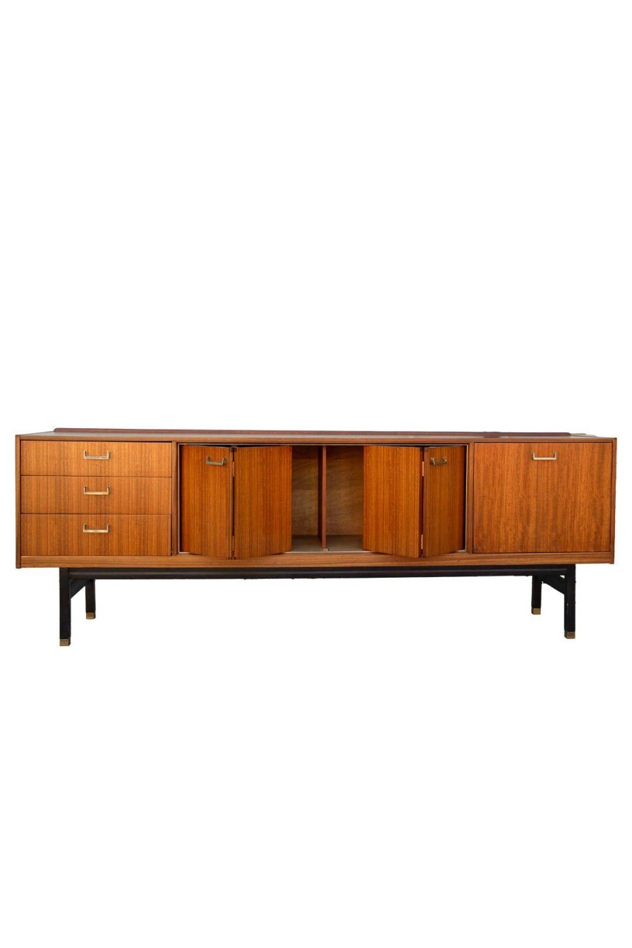 Home Burning Torch | 1950'S Long Teak Sideboard By D Gomme