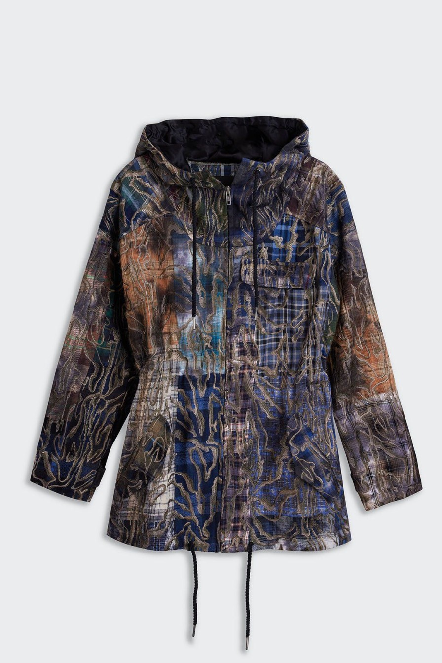 Women Burning Torch Outerwear | The Dryad Hoodie, Multi