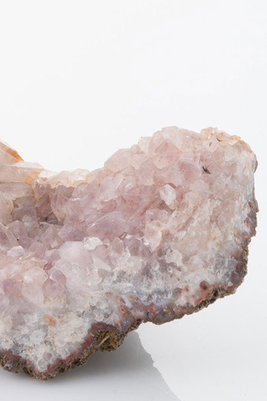 Home Burning Torch | Quartz Corner Geode Purple