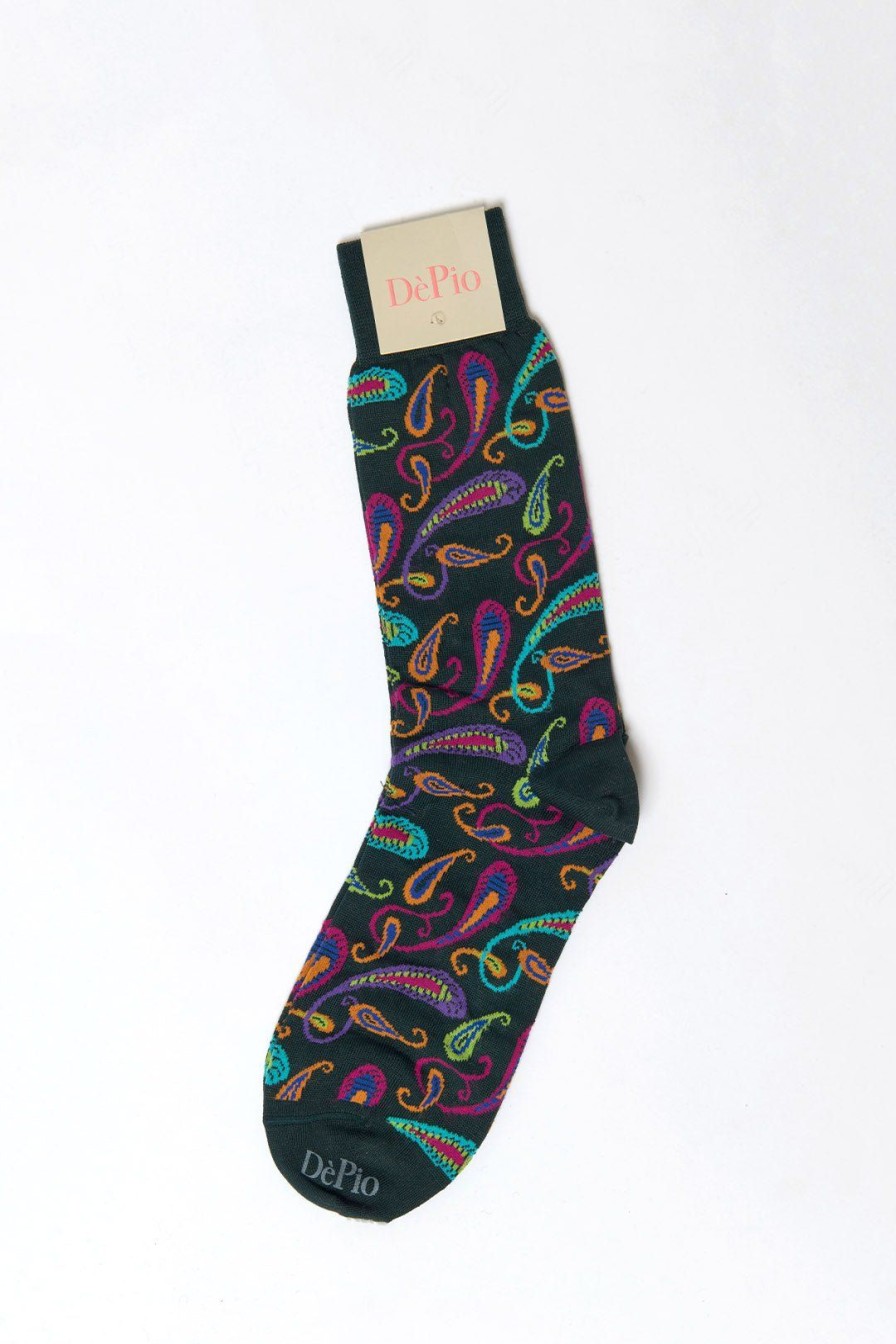 Women Burning Torch Socks | Men'S Paisley Socks Multi