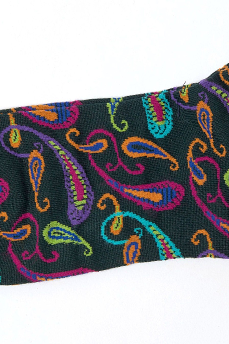 Women Burning Torch Socks | Men'S Paisley Socks Multi