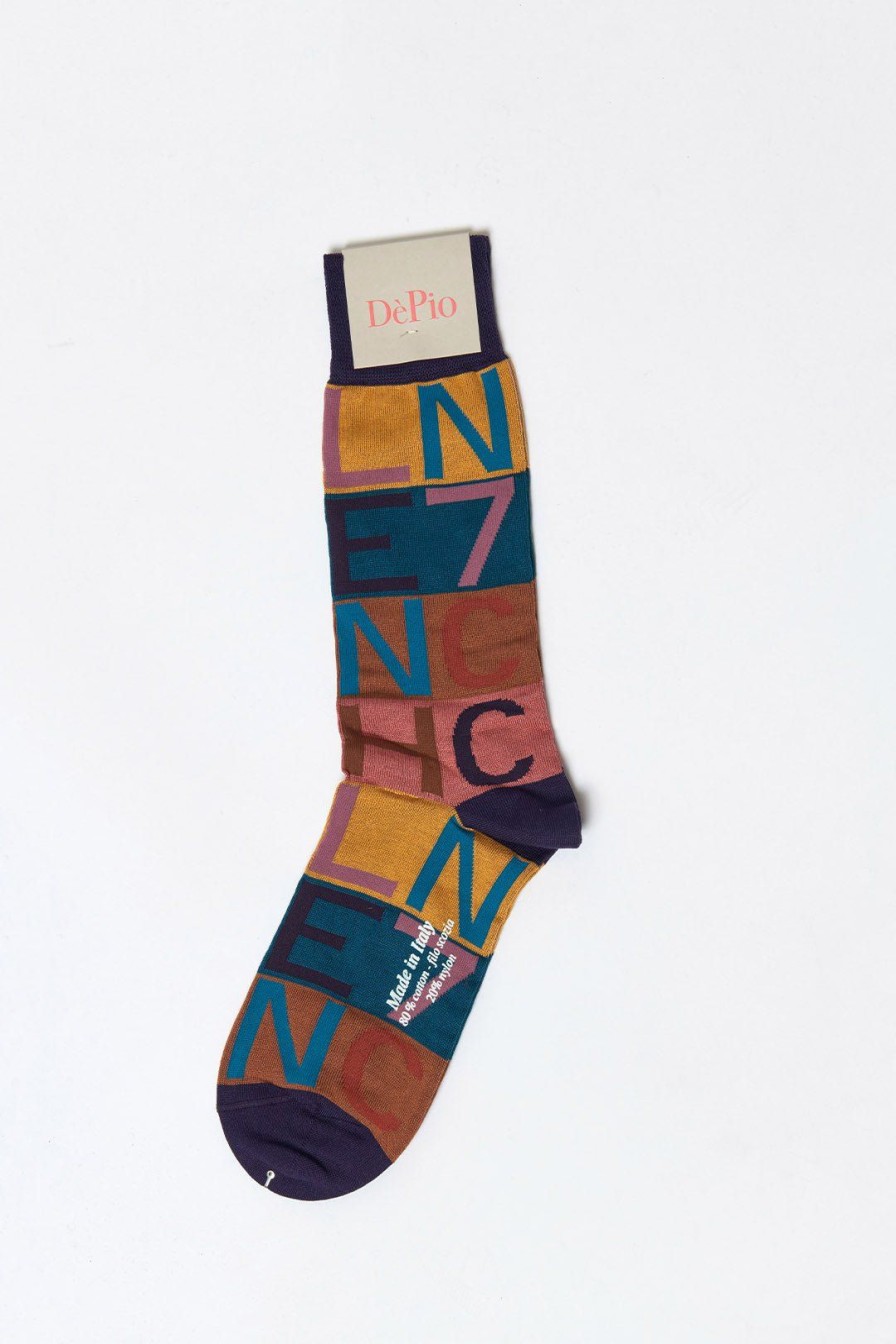 Women Burning Torch Socks | Men'S Letter/Number Print Socks Multi