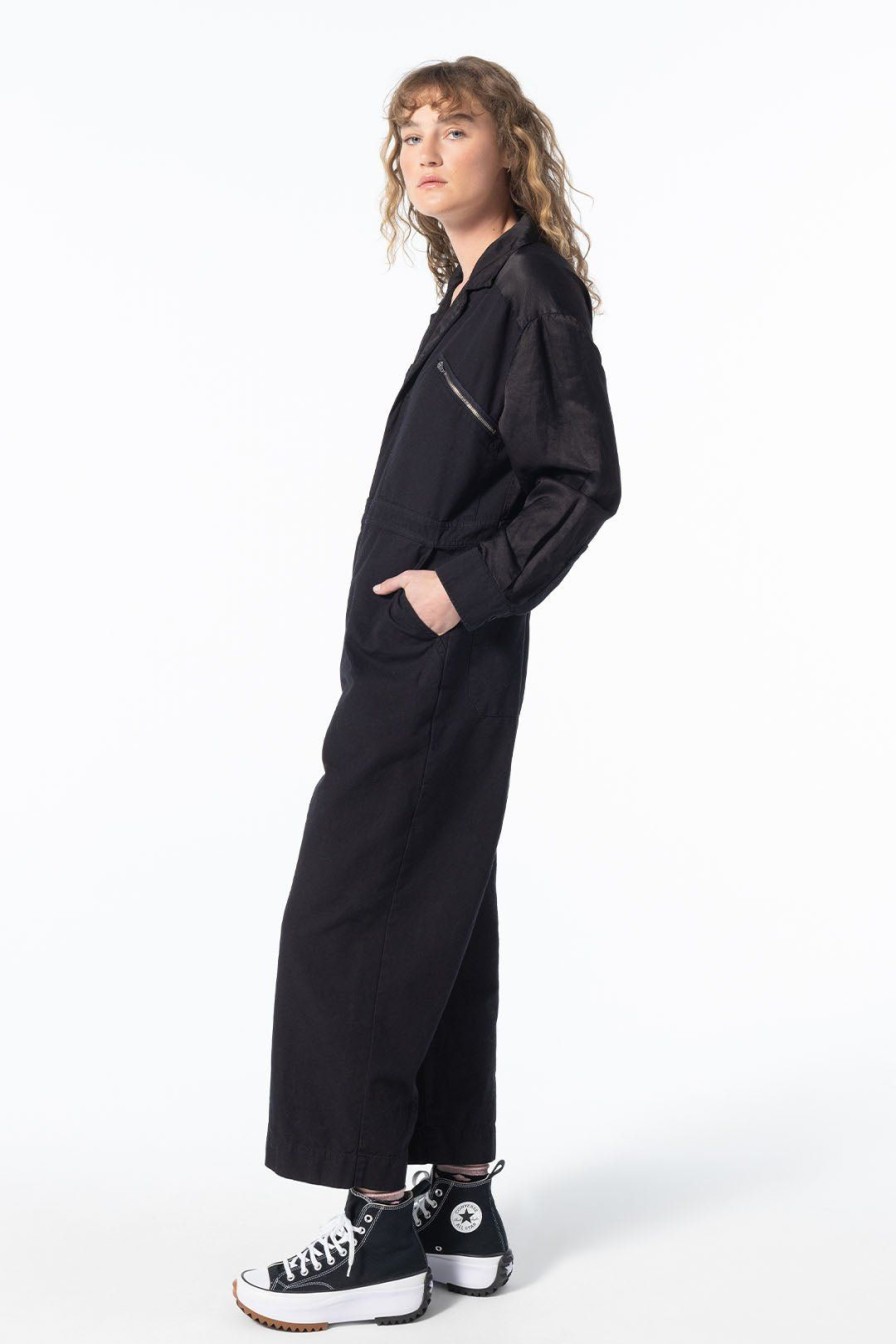 Women Burning Torch Dresses & Jumpsuits | Jeremy Coverall, Black