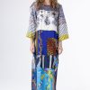 Women Burning Torch Dresses & Jumpsuits | Bridgette Button Front Caftan, Multi