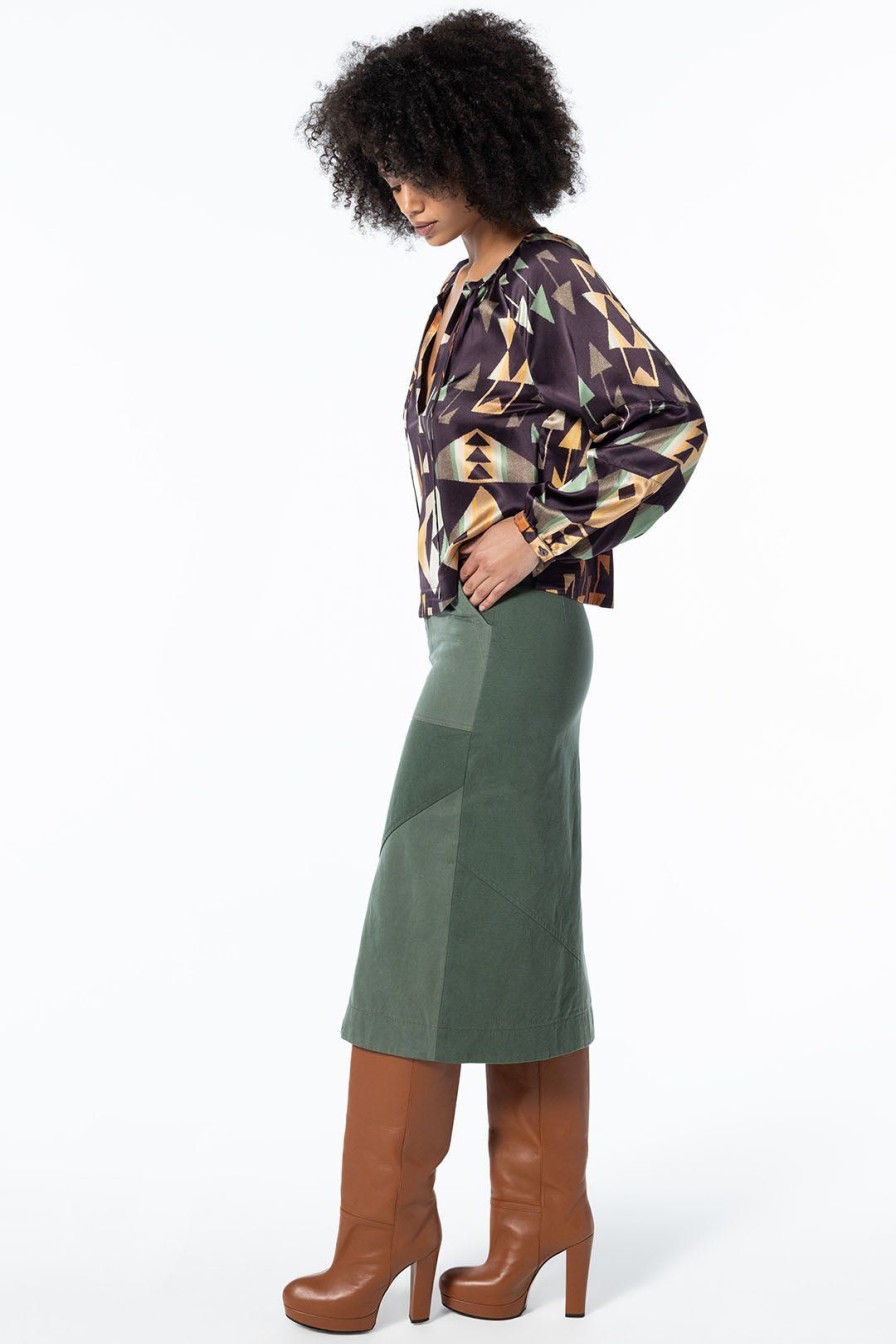 Women Burning Torch Bottoms | Love Not War Army Skirt, Army