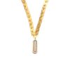 Women Burning Torch Necklaces | Gold Dust Fire Opal Necklace Rose Gold