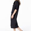 Women Burning Torch Dresses & Jumpsuits | Alexandria Utilitarian Dress, Black