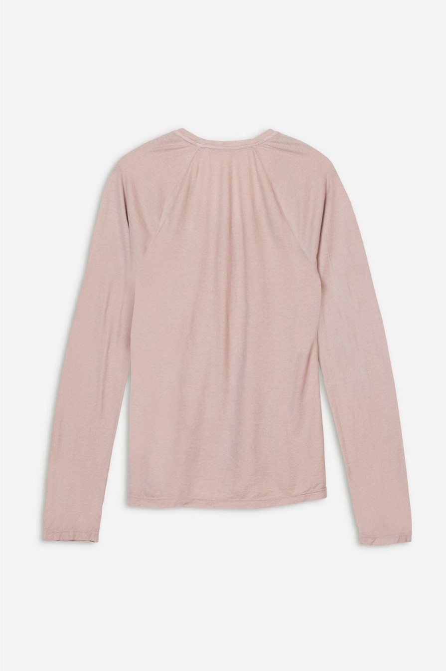 Women Burning Torch Tees | P.C.H. Long Sleeve Scoop Neck Tee, Orchid