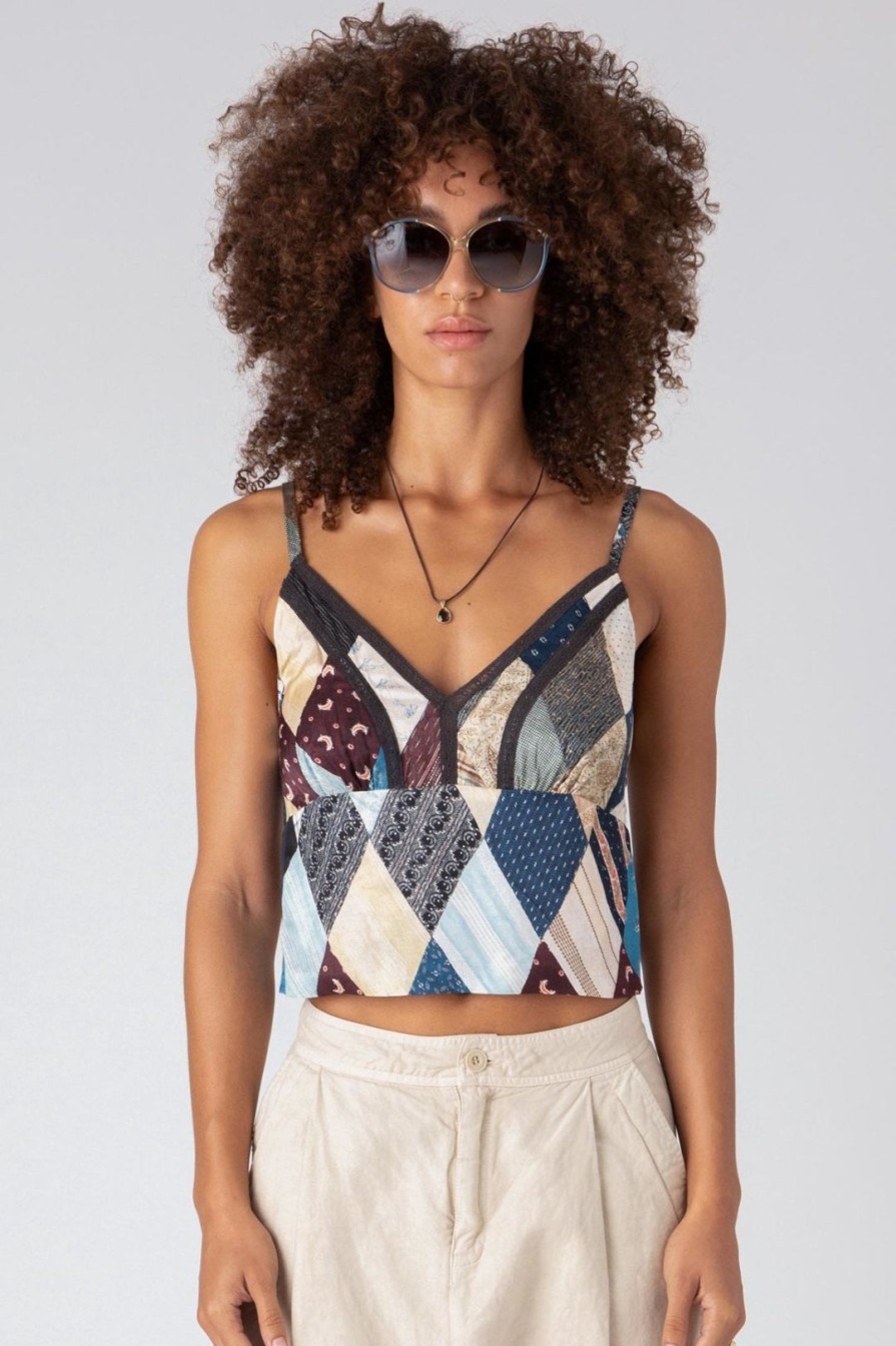 Women Burning Torch Tops | Calder Cami Top, Multi