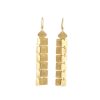 Women Burning Torch Earrings | Athena Earrings, Gold