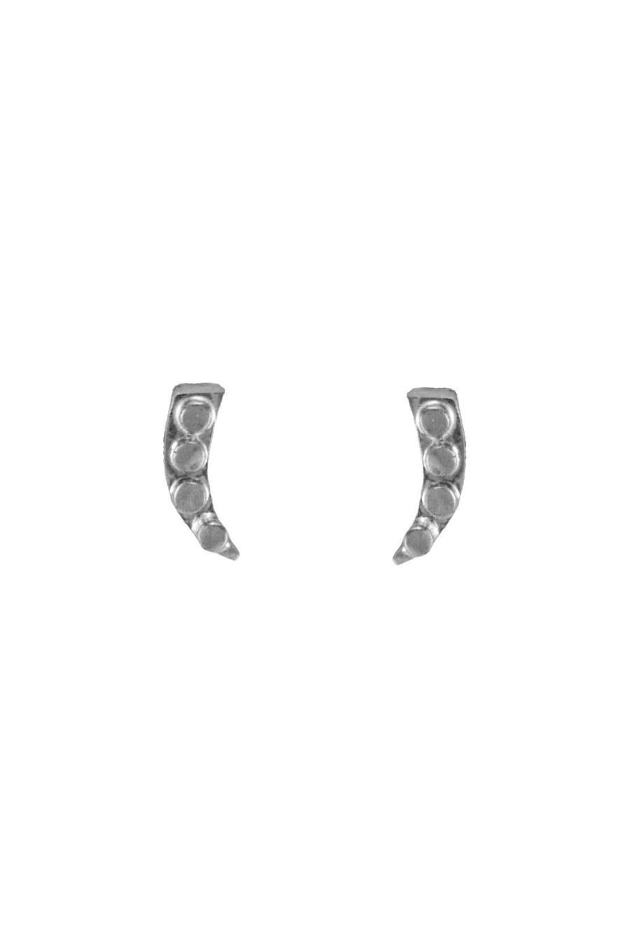 Women Burning Torch Earrings | Mini Scorpii Earring Silver