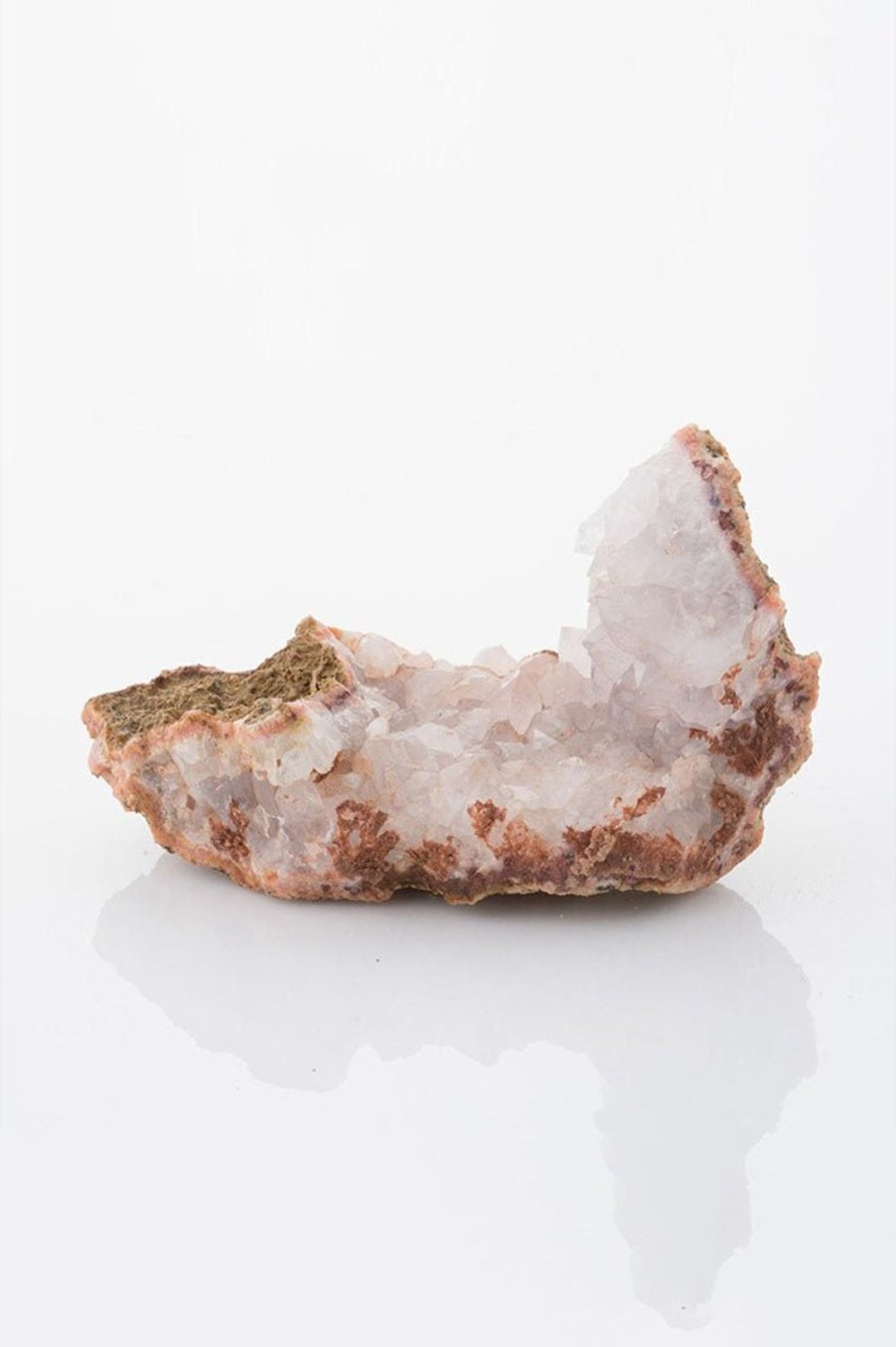 Home Burning Torch | Spotted Quartz Lichen Geode Multi