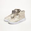 Women Burning Torch | Henry Beguelin High Top Sneaker, Sand