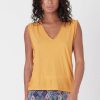 Women Burning Torch Tees | P.C.H. Tank, Apricot