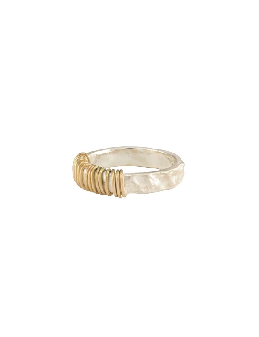 Women Burning Torch Rings | Roru Ring, Yellow Gold