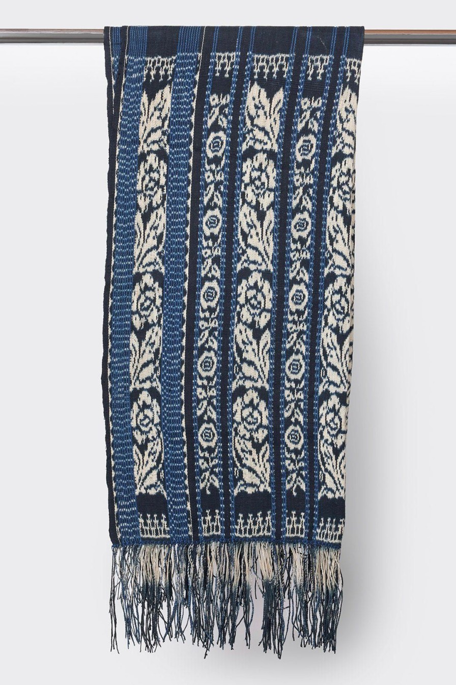 Home Burning Torch | 1900'S Rare True Indigo Textile