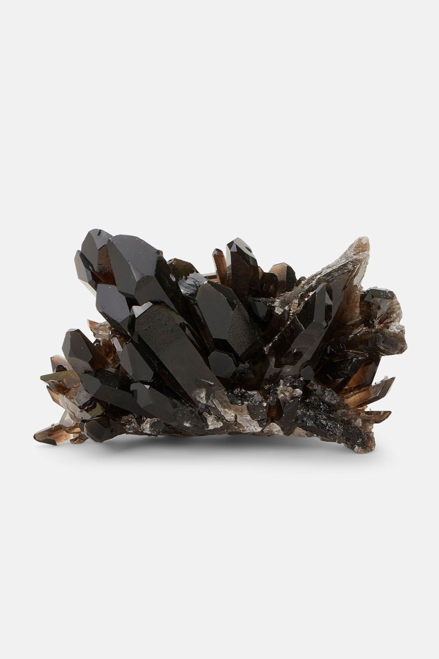 Home Burning Torch | Smoky Quartz Specimen, Black