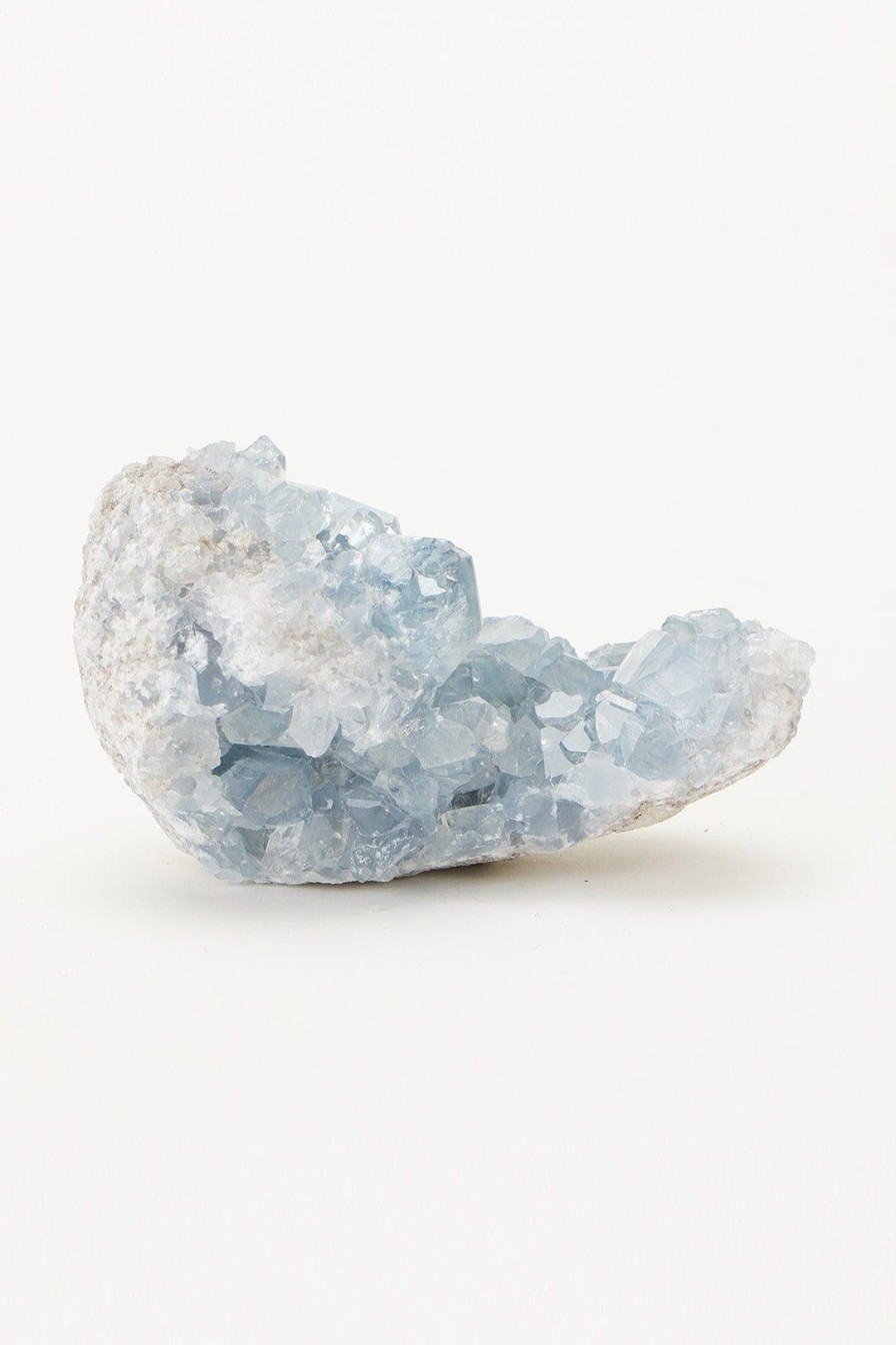 Home Burning Torch | Celestine Specimen, Blue