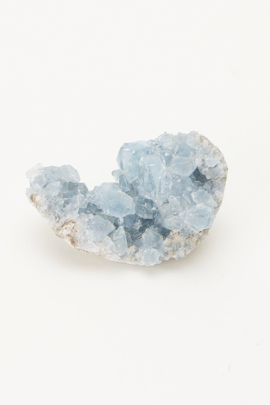 Home Burning Torch | Celestine Specimen, Blue