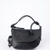 Women Burning Torch Bags | Henry Beguelin Leather Saddle Bag, Black