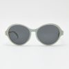 Women Burning Torch Sunglasses | Vintage Benetton Sunglasses, White