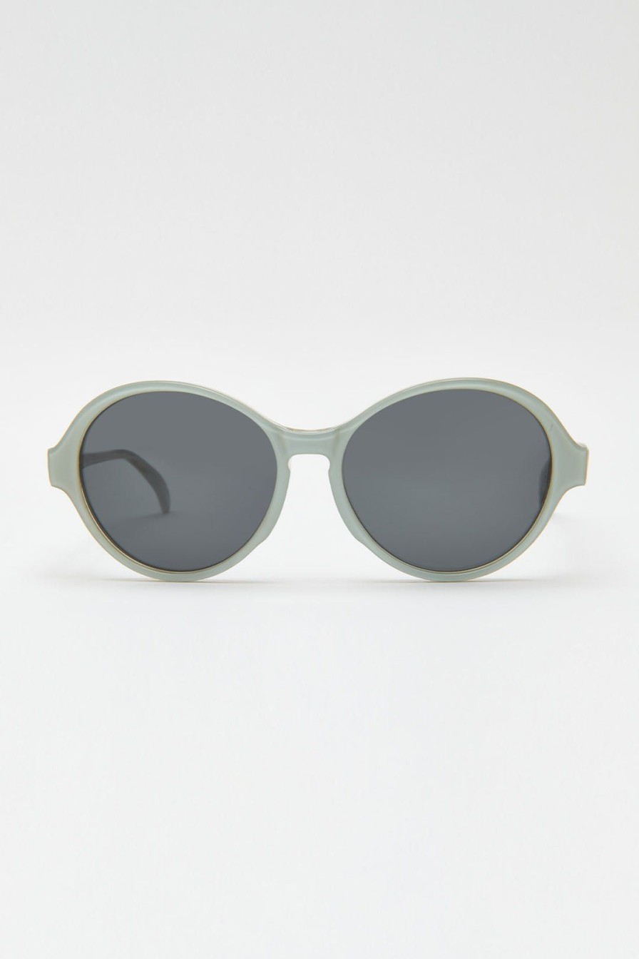 Women Burning Torch Sunglasses | Vintage Benetton Sunglasses, White