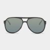 Women Burning Torch Sunglasses | Vintage Lozza Sunglasses Black