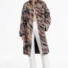 Women Burning Torch Outerwear | The Opal Coat, Multi