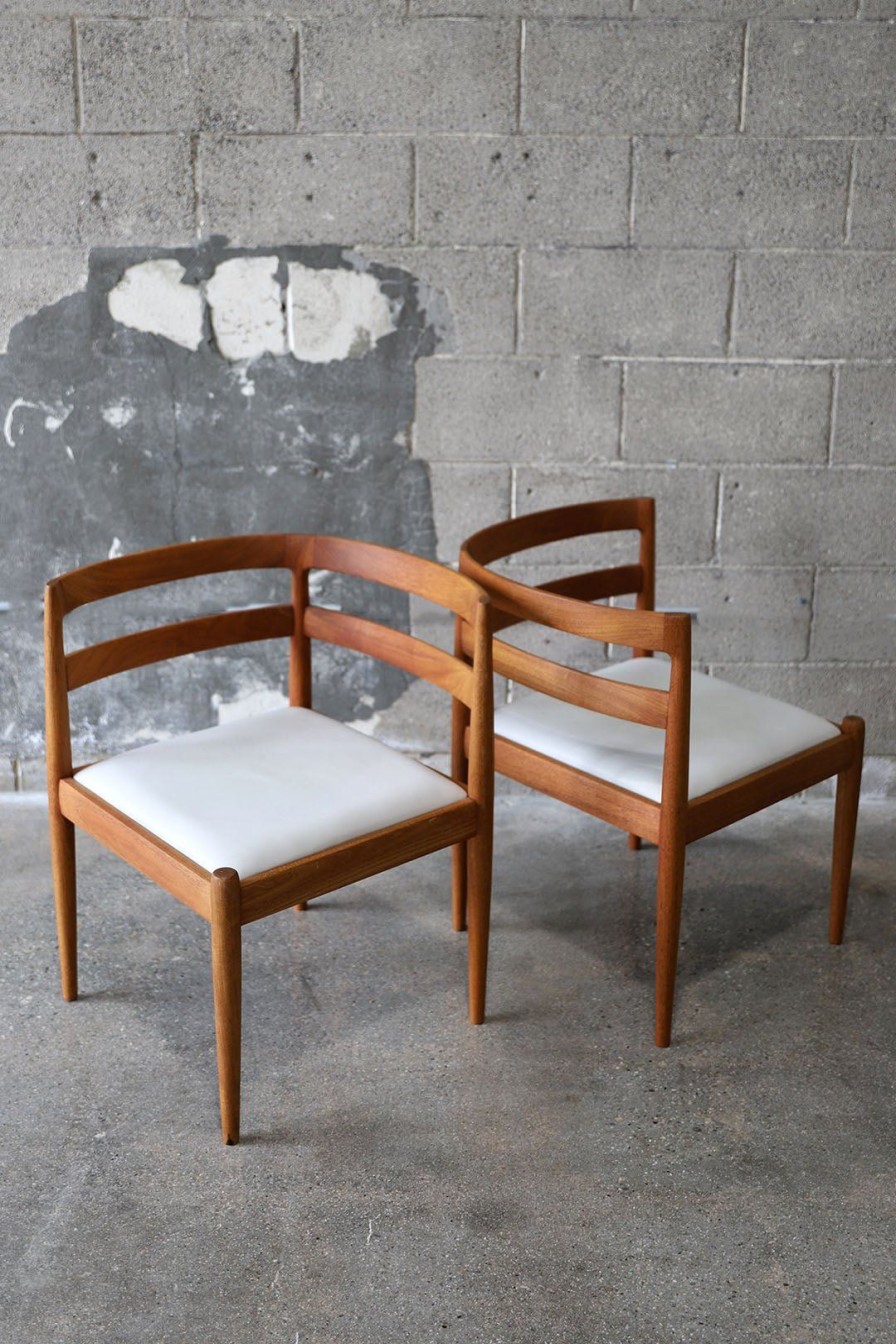 Home Burning Torch | Pair Of 1950'S Magnus Olesen Chairs