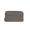 Women Burning Torch Wallets & Pouches | Henry Beguelin Zip Wallet Bovine Grey Charcoal