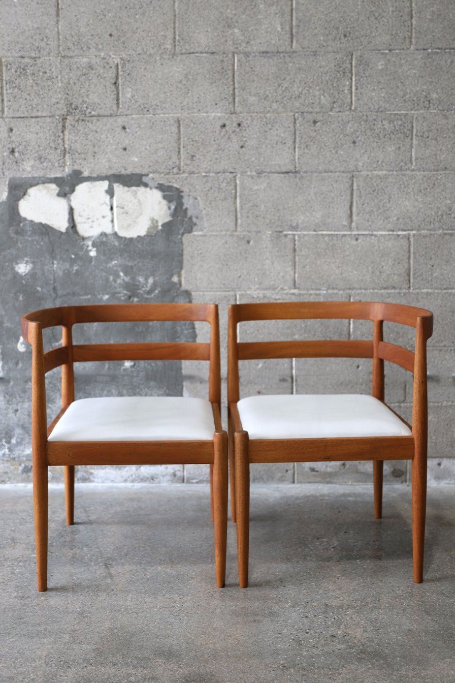 Home Burning Torch | Pair Of 1950'S Magnus Olesen Chairs